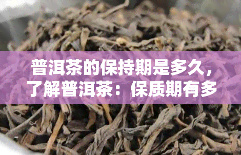 普洱茶的保持期是多久，了解普洱茶：保质期有多久？