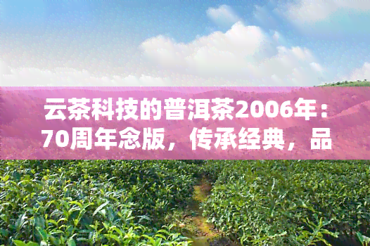 云茶科技的普洱茶2006年：70周年念版，传承经典，品味云茶