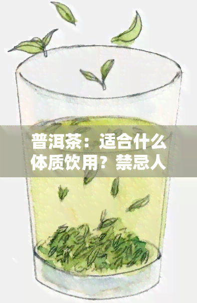 普洱茶：适合什么体质饮用？禁忌人群请选