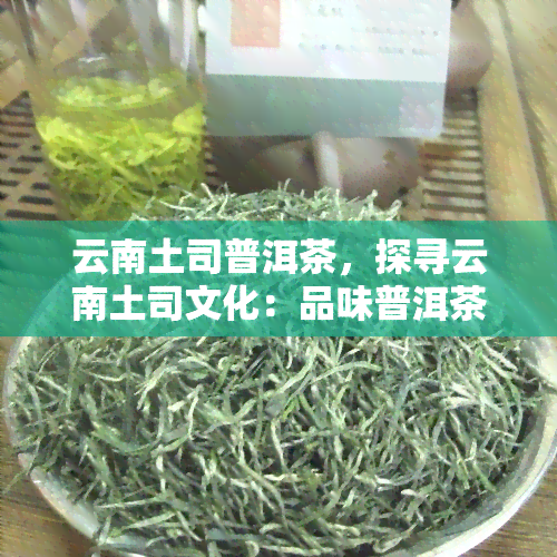 云南土司普洱茶，探寻云南土司文化：品味普洱茶的独特魅力