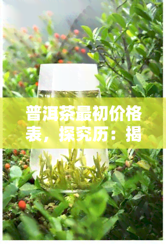 普洱茶最初价格表，探究历：揭秘普洱茶最初的惊人价格表！