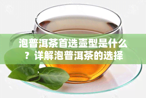 泡普洱茶首选壶型是什么？详解泡普洱茶的选择