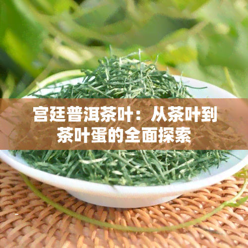 宫廷普洱茶叶：从茶叶到茶叶蛋的全面探索