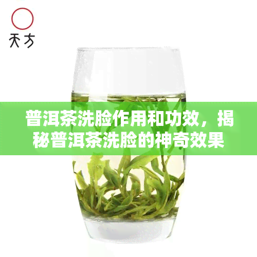 普洱茶洗脸作用和功效，揭秘普洱茶洗脸的神奇效果与多重功效！