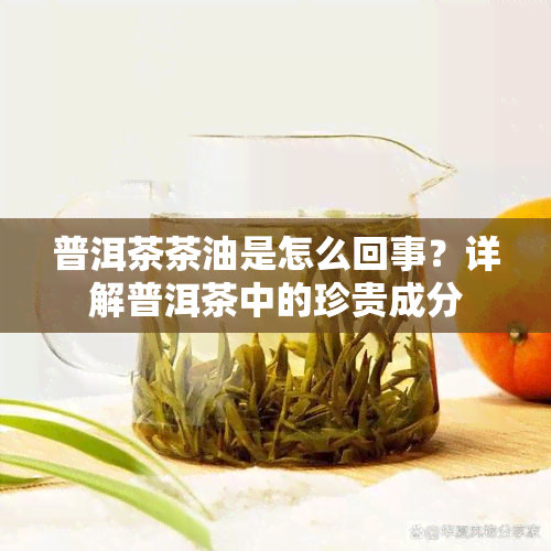 普洱茶茶油是怎么回事？详解普洱茶中的珍贵成分