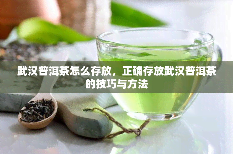 武汉普洱茶怎么存放，正确存放武汉普洱茶的技巧与方法