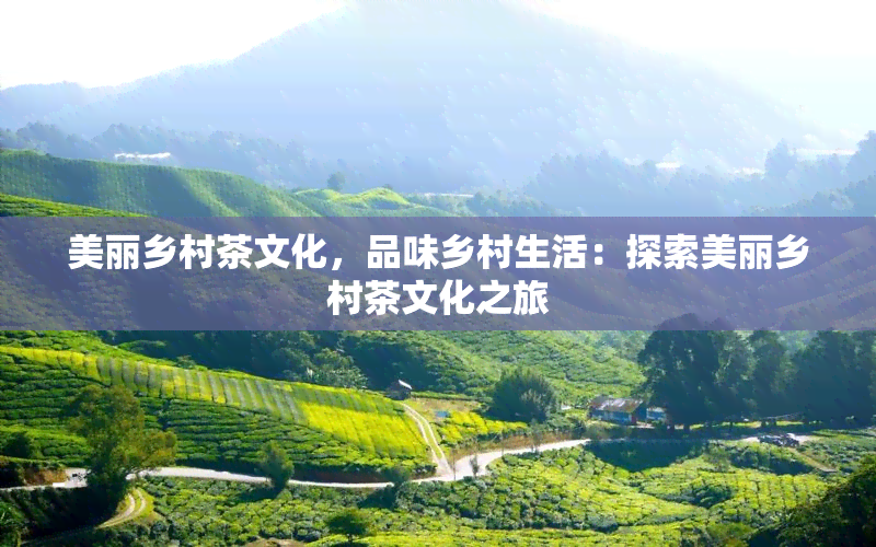 美丽乡村茶文化，品味乡村生活：探索美丽乡村茶文化之旅