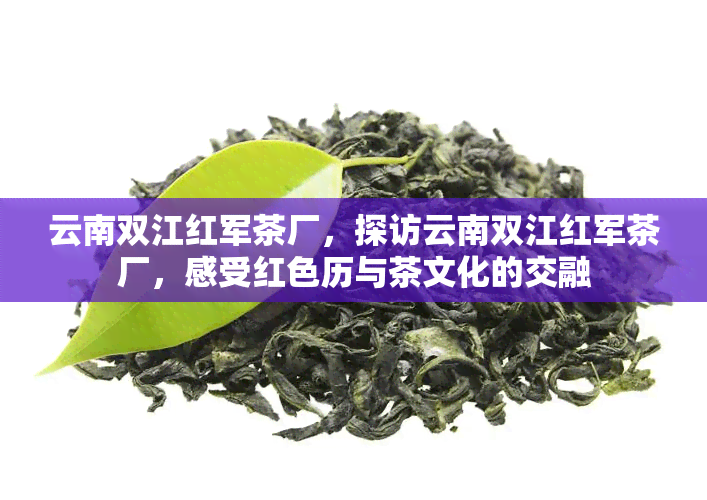 云南双江红军茶厂，探访云南双江红军茶厂，感受红色历与茶文化的交融
