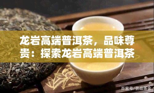 龙岩高端普洱茶，品味尊贵：探索龙岩高端普洱茶的世界