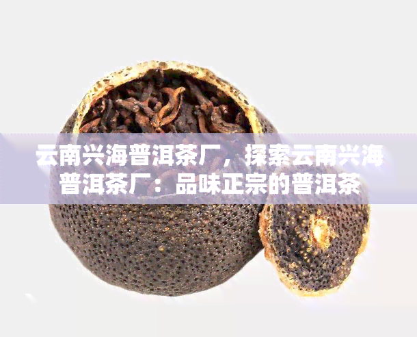 云南兴海普洱茶厂，探索云南兴海普洱茶厂：品味正宗的普洱茶