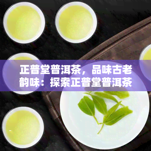 正普堂普洱茶，品味古老韵味：探索正普堂普洱茶的世界