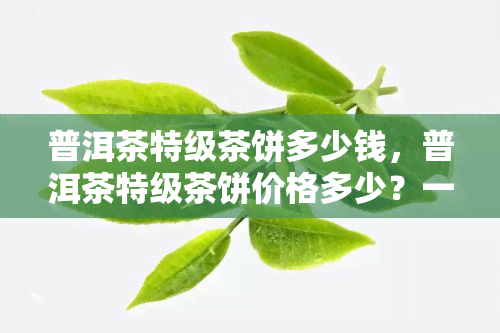 普洱茶特级茶饼多少钱，普洱茶特级茶饼价格多少？一份全面的市场分析和购买指南