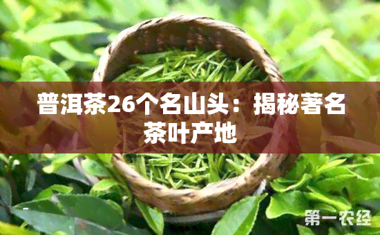 普洱茶26个名山头：揭秘著名茶叶产地