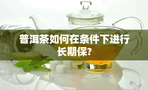 普洱茶如何在条件下进行长期保?