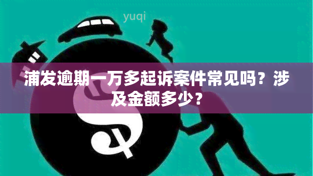 浦发逾期一万多起诉案件常见吗？涉及金额多少？