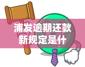 浦发逾期还款新规定是什么，了解最新规定：浦发银行逾期还款政策详解