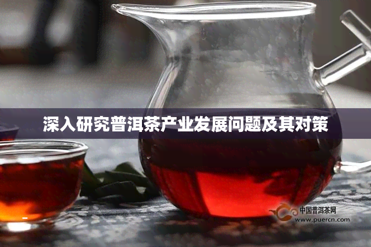 深入研究普洱茶产业发展问题及其对策