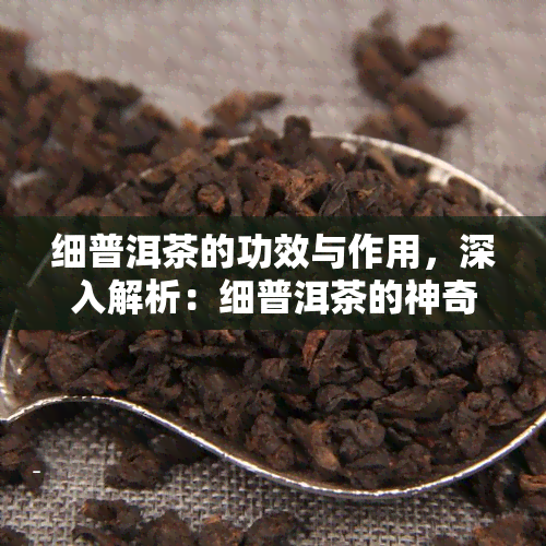 细普洱茶的功效与作用，深入解析：细普洱茶的神奇功效与作用