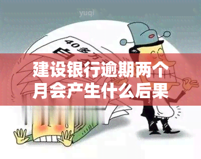 建设银行逾期两个月会产生什么后果？如何处理？