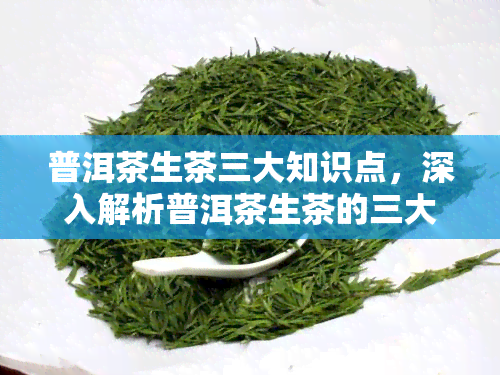 普洱茶生茶三大知识点，深入解析普洱茶生茶的三大关键知识