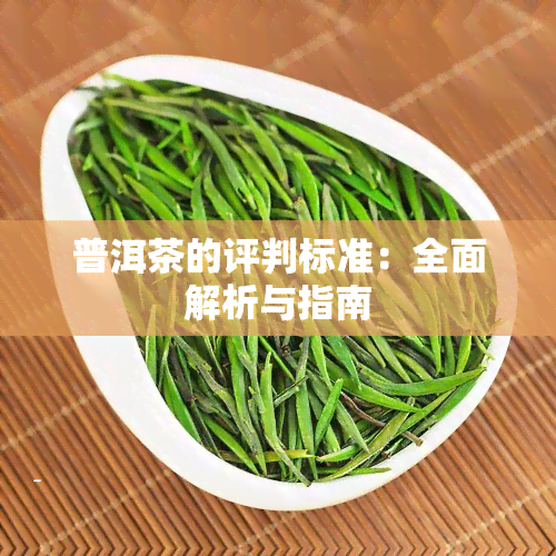 普洱茶的评判标准：全面解析与指南