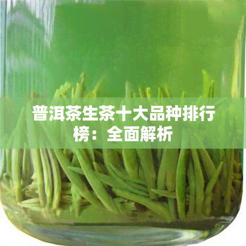 普洱茶生茶十大品种排行榜：全面解析