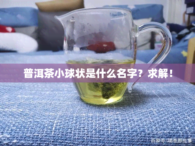 普洱茶小球状是什么名字？求解！
