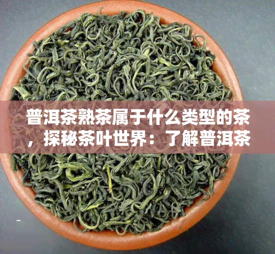 普洱茶熟茶属于什么类型的茶，探秘茶叶世界：了解普洱茶熟茶的类型与特点