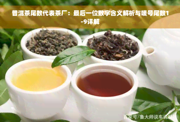 普洱茶尾数代表茶厂：最后一位数字含义解析与唛号尾数1-9详解