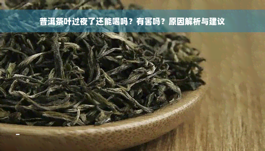 普洱茶叶过夜了还能喝吗？有害吗？原因解析与建议