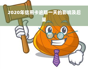 2020年信用卡逾期一天的影响及后果