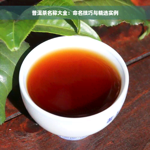 普洱茶名称大全：命名技巧与精选实例