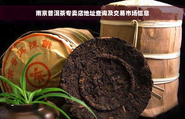 南京普洱茶专卖店地址查询及交易市场信息