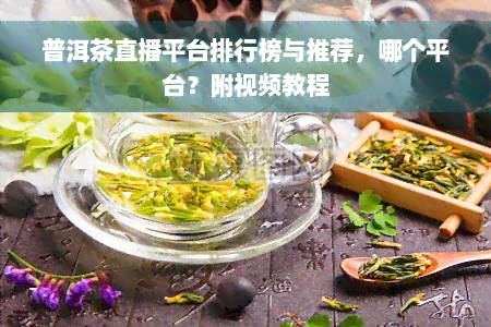 普洱茶直播平台排行榜与推荐，哪个平台？附视频教程