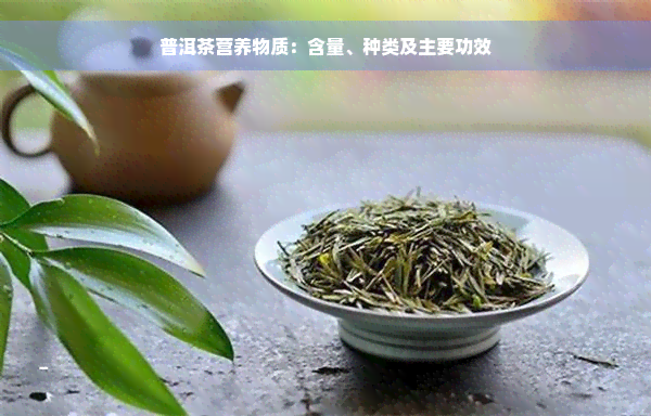 普洱茶营养物质：含量、种类及主要功效