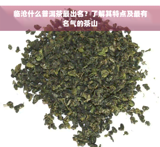 临沧什么普洱茶最出名？了解其特点及最有名气的茶山