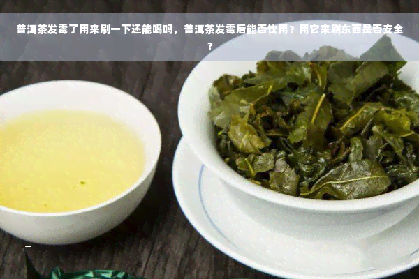 普洱茶发霉了用来刷一下还能喝吗，普洱茶发霉后能否饮用？用它来刷东西是否安全？