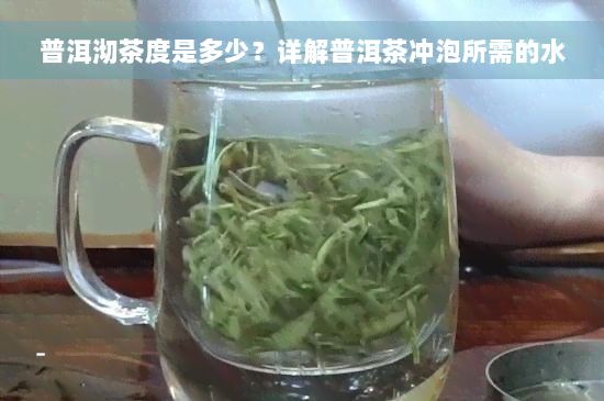 普洱沏茶度是多少？详解普洱茶冲泡所需的水