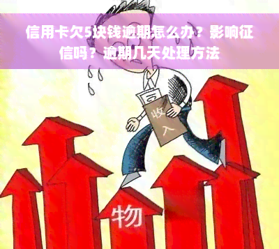 信用卡欠5块钱逾期怎么办？影响征信吗？逾期几天处理方法