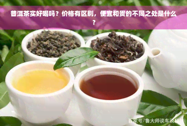 普洱茶实好喝吗？价格有区别，便宜和贵的不同之处是什么？