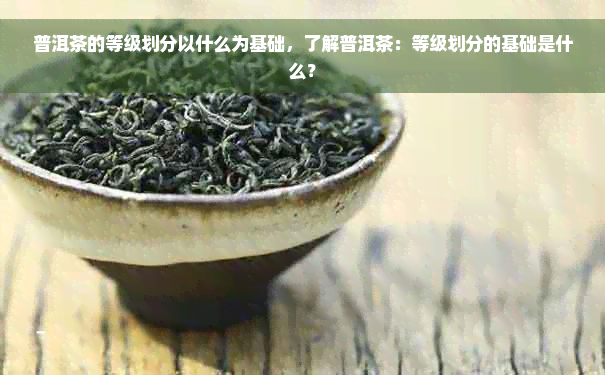 普洱茶的等级划分以什么为基础，了解普洱茶：等级划分的基础是什么？