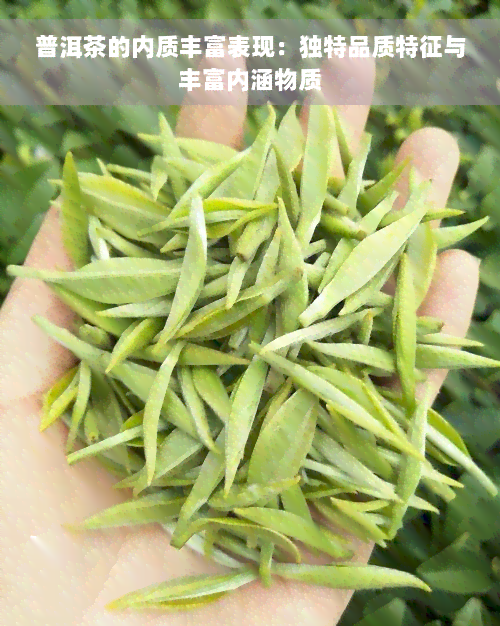 普洱茶的内质丰富表现：独特品质特征与丰富内涵物质