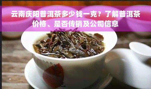 云南庆阳普洱茶多少钱一克？了解普洱茶价格、是否传销及公司信息