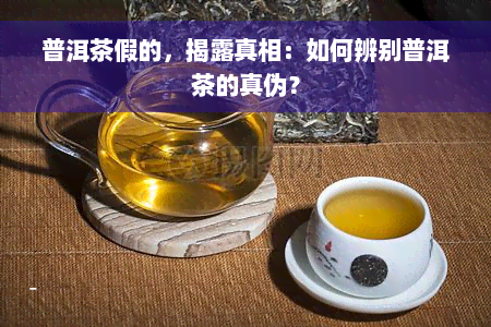 普洱茶假的，揭露真相：如何辨别普洱茶的真伪？