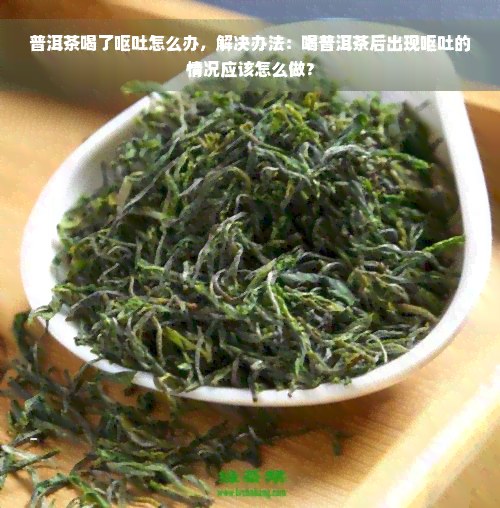 普洱茶喝了呕吐怎么办，解决办法：喝普洱茶后出现呕吐的情况应该怎么做？