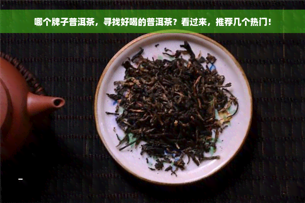 哪个牌子普洱茶，寻找好喝的普洱茶？看过来，推荐几个热门！