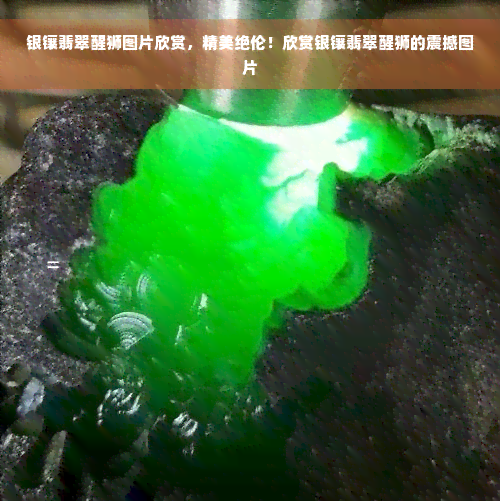 银镶翡翠醒狮图片欣赏，精美绝伦！欣赏银镶翡翠醒狮的震撼图片