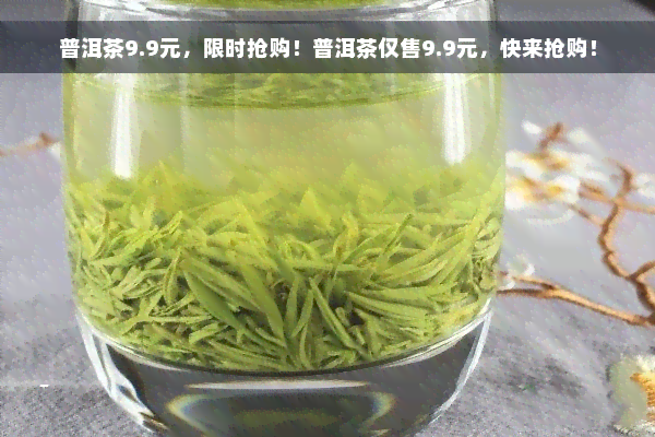 普洱茶9.9元，限时抢购！普洱茶仅售9.9元，快来抢购！