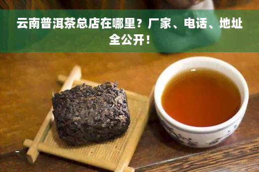 云南普洱茶总店在哪里？厂家、电话、地址全公开！