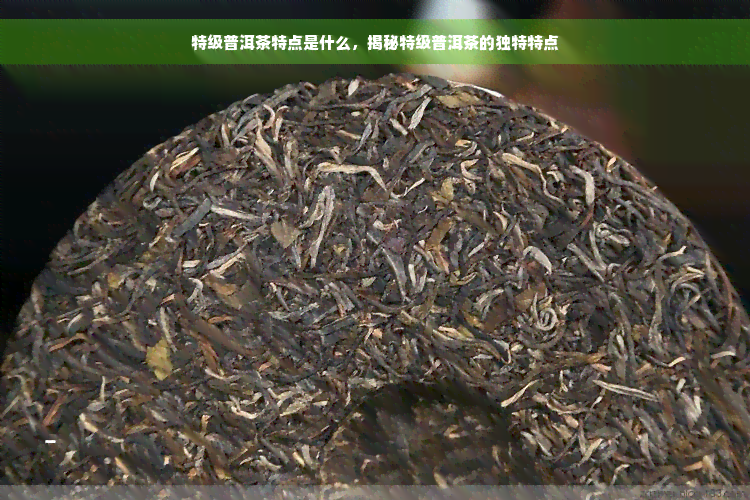 特级普洱茶特点是什么，揭秘特级普洱茶的独特特点